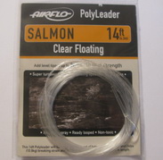 polyleader salmon 14 ft (4.3 m) 24 lb (10.9 kg) clear floating Airflo